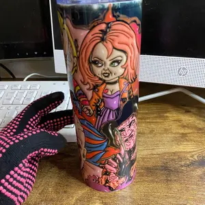 Chucky and the bride Tumbler