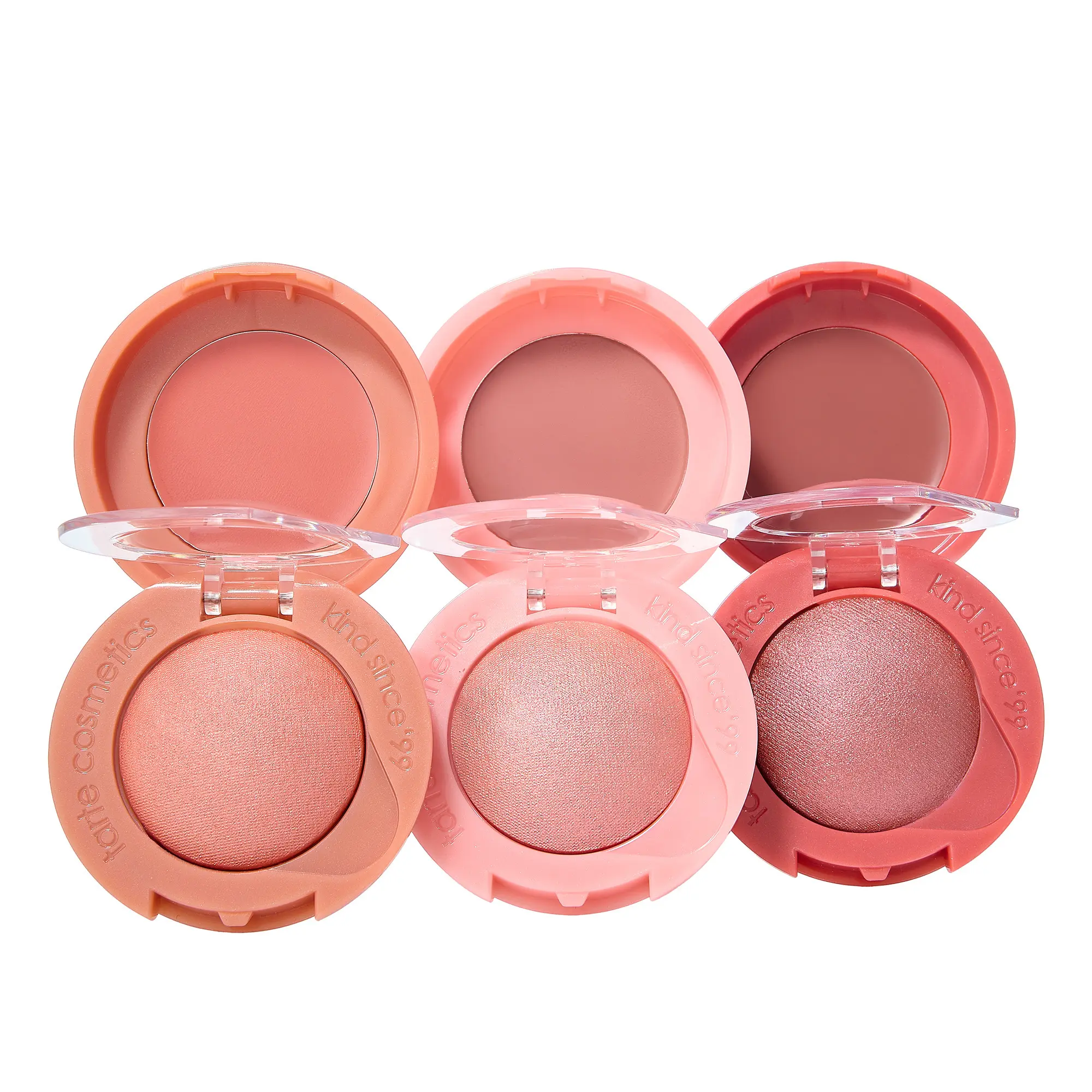 tarte XOXO blush & glow macaron trio - 3 mini limited edition cream & powder blushes, 1 free tarte XOXO blush & glow macaron trio - 3 mini limited edition cream & powder blushes, 1 free