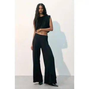H&M Wide jersey trousers