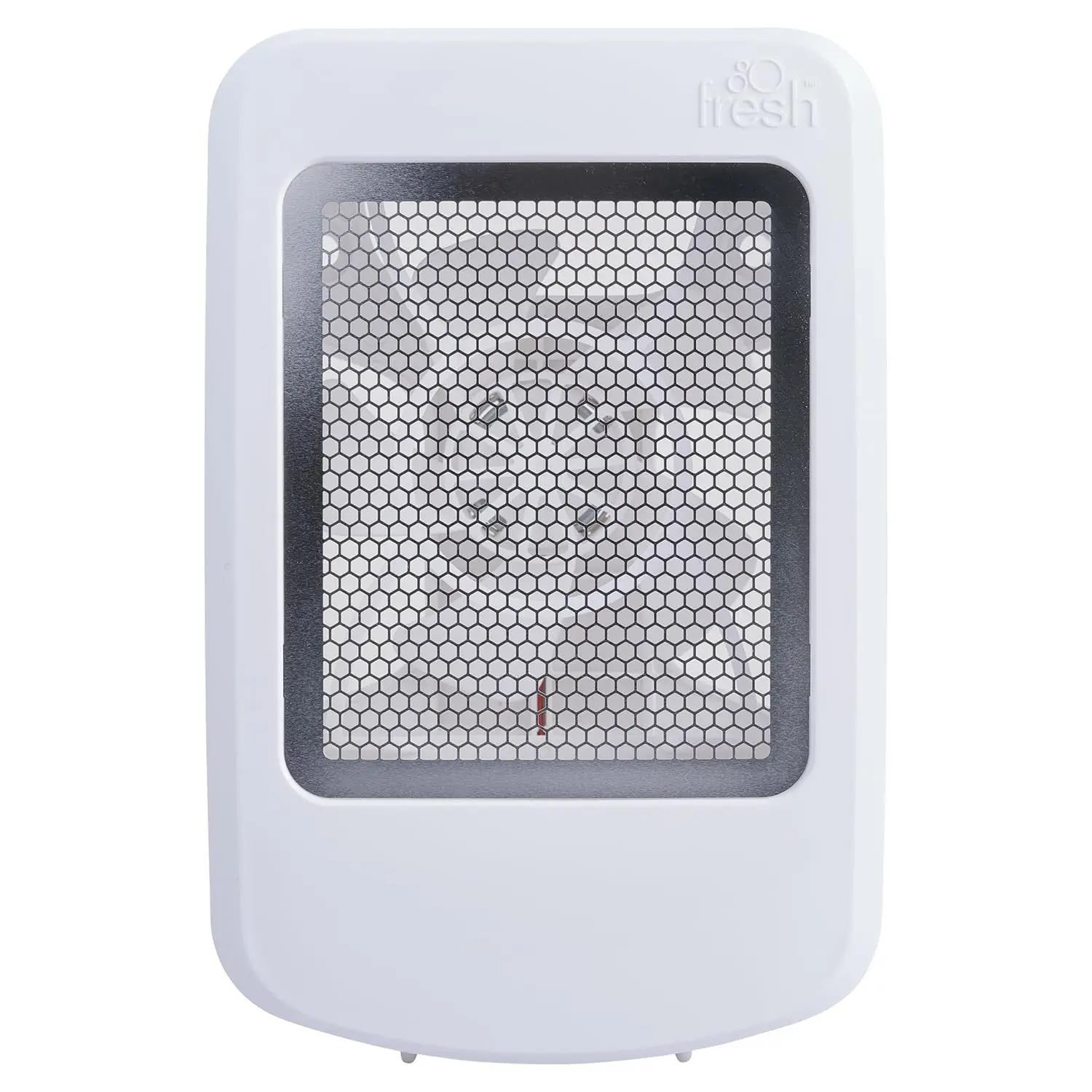 Fresh Products ourfresh 2 Air Freshener Replace Metered Aerosol with Dry Fragrance 30 Day Use Medium Sized Spaces Light Activated Battery Operated Refill Reminder White Dispenser 1 pk