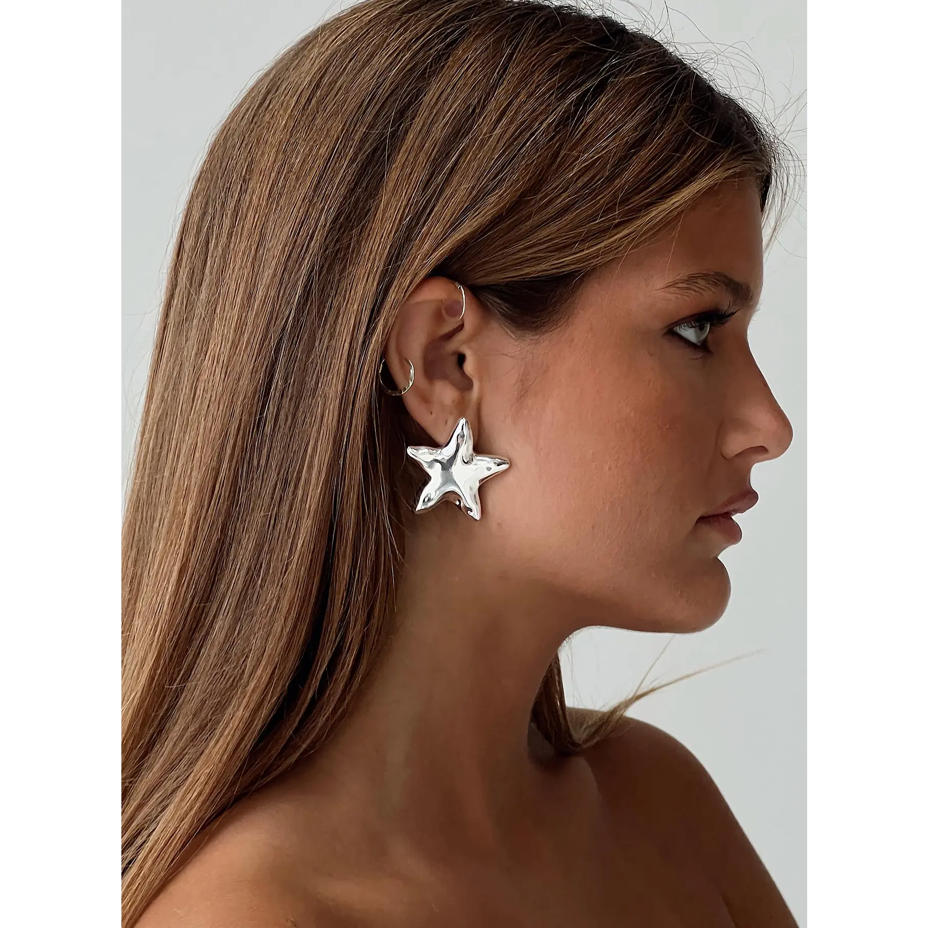 Pretty Lady Earrings Silver