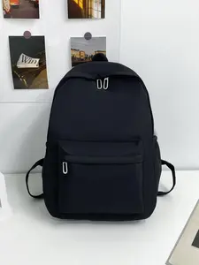 Stylish Solid-Color Backpack for Men and Women, Large Capacity Casual Bag for Daily Use, Outings, Commuting, Travel, Great Birthday Gift