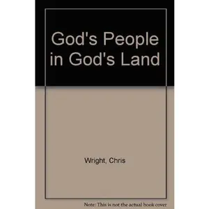 USED Book - God's People in God's Land by Christopher J. H. Wright (Paperback) - english