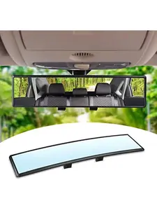 Car rearview mirror, reversing mirror, large field of view, wide-angle mirror, interior auxiliary white mirror for cars, Automotive Car Accessories