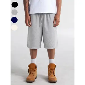 Loose-Fit Solid Color Shorts, These knee-length shorts are perfect for casual summer days (XS-XXL) GARMENTARY