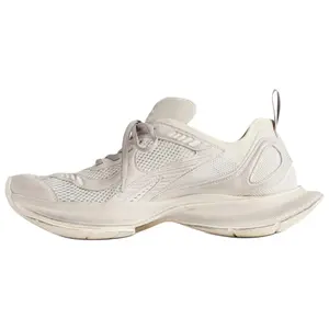 Balenciaga Circuit Lace-Up Round-Toe Low-Top Dad Sneakers for Women in Beige Trending Shoes, House White Official Shoes to Get / Maison Mihara