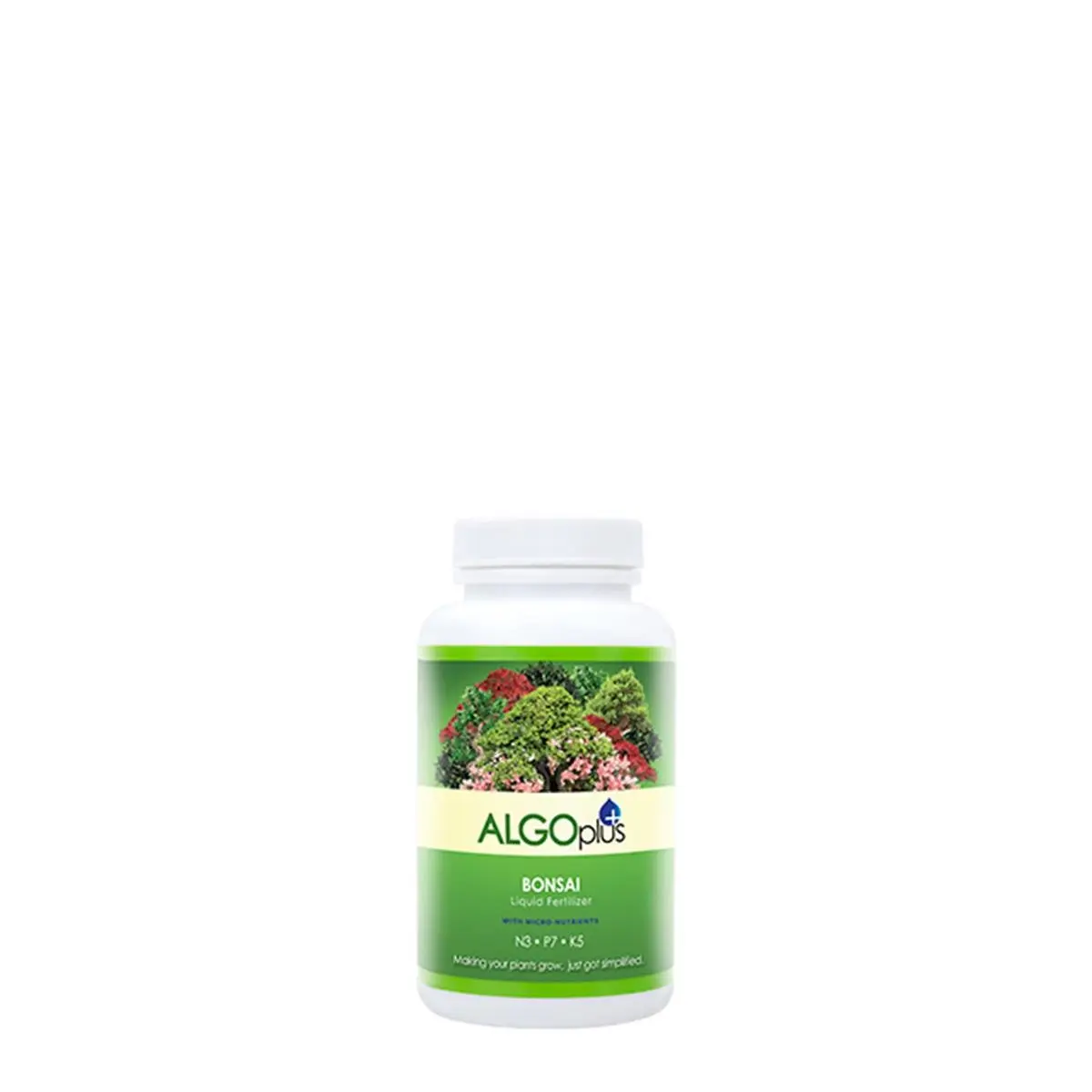 212 MAIN AlgoPlus Concentrated Bonsai Liquid Fertilizer (250ml Bottle, 1 lbs Equivalent) - Garden Supplies for Bonsai Tree, Essential Nutrients, Plant Care, Unflavored Fertilizers & Plant Food, Boosts Container Growth