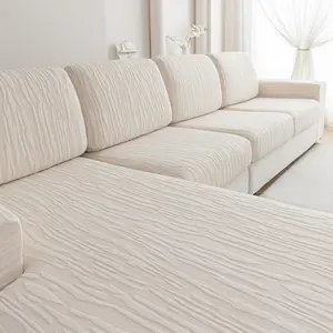 1pc Tree Pattern Upgrade Elastic Sofa Seat Cover, Sofa Couch Covers, Washable Sofa Slipcover, Modern Anti-Slip Sofa Cushion, Living Room Protection for L-Shaped and 1-4 Seater Sofas