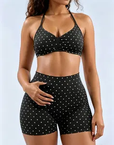 Body-Sculpting Women's 2 Piece Sporty Set, High Waisted Tight Shorts and Slim Fit Tank Top, Breathable Summer Activewear for Yoga, Running and Gym