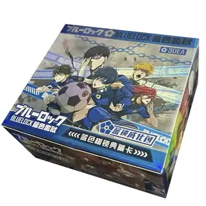 BLUELOCK Cards TCG Japanese Anime Manga Booster Box - 30EA Collectible Trading Card Game Pack