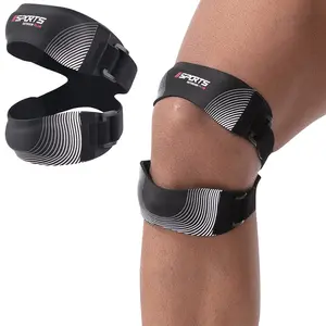 Patella strap, adjustable knee brace, tendon support strap, suitable for runners and jumpers as a knee protector, relieving knee pressure
