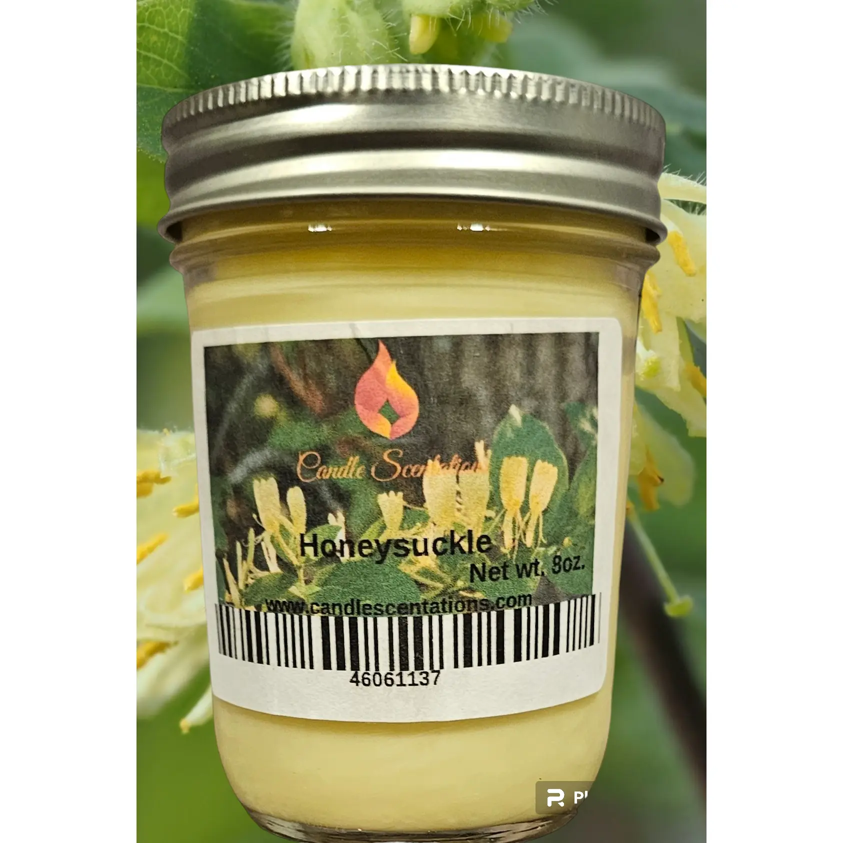 Honeysuckle 8oz. Candle - Perfect for Home Decor and Freshening