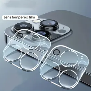 2pcs Camera Lens Protection For IPhone 16 16 Pro Max Lens Protective Glass For IPhone 11 12 PRO Tempered Glass, Camera Accessories