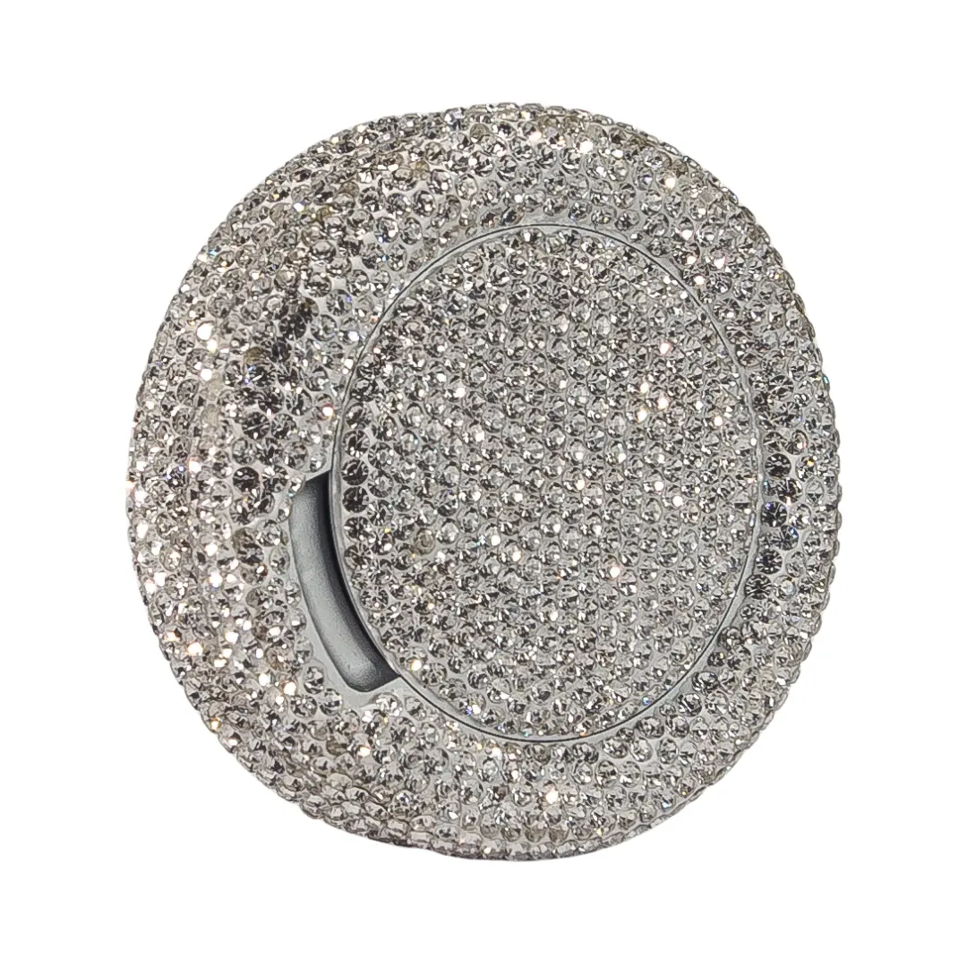 Bedazzled Metal Zyn Can, Aluminum Snus Can, Pouch Storage, Caffeine Pouch Holder, Divine Dose Tin Handmade