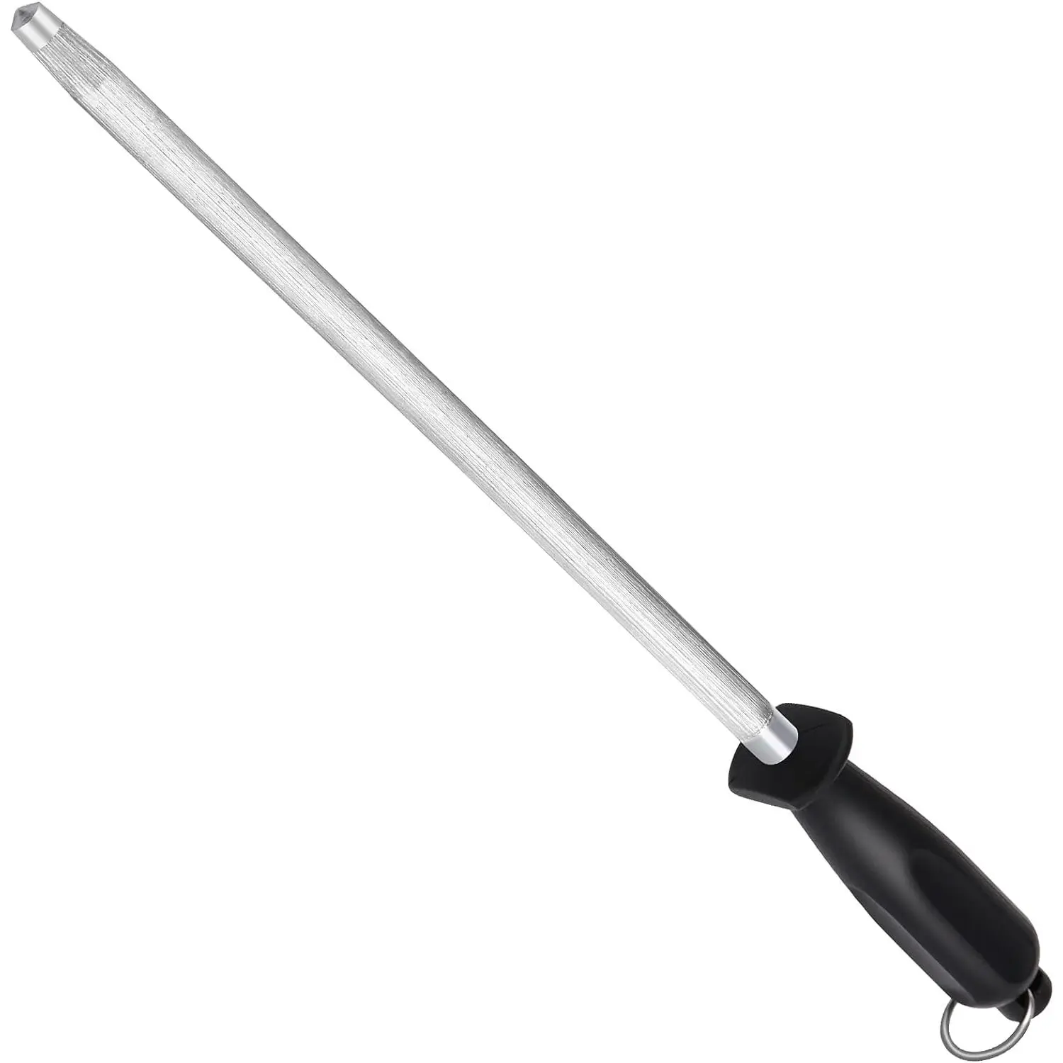 Honing Steel  Sharpening Rod 12 inches, Premium Carbon Steel  Sharpener Stick, Easy to Use Honer for  and Rod Sharpeners - Daily Maintenance