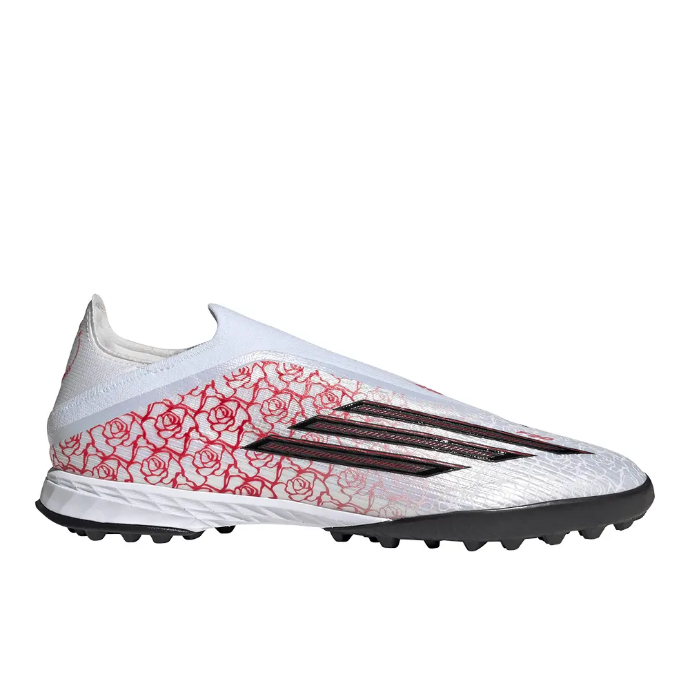 adidas Mens F50 Pro Lamine Yamal Laceless Turf Soccer Cleats  - White
