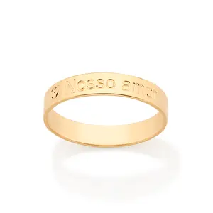 GOLD NOSSO AMOR (OUR LOVE) RING
