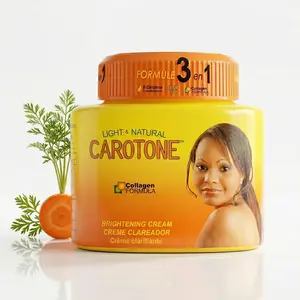 Carotone Brightening Cream with Collagen Formula 300ml / 10.1oz – Light & Natural Skin Tone Cream