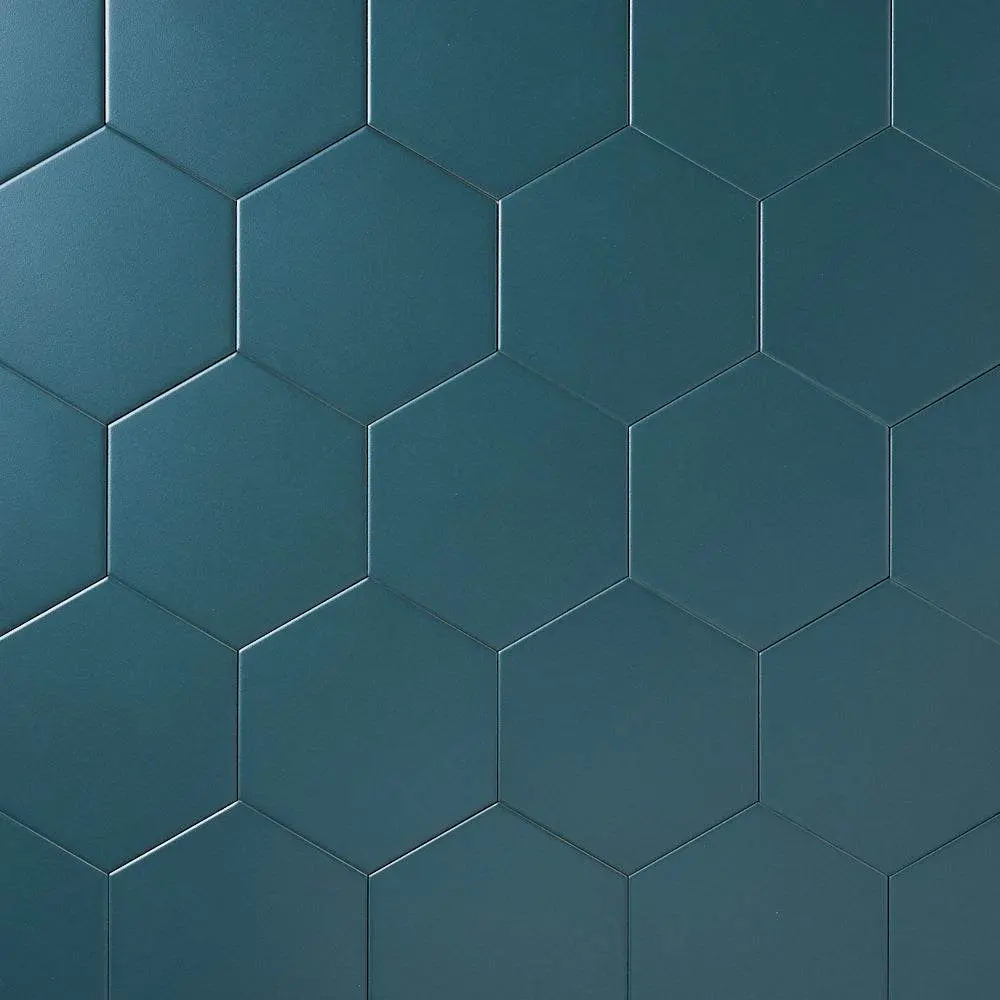 Venice Verde 5x6 Hexagon Matte Porcelain Tile