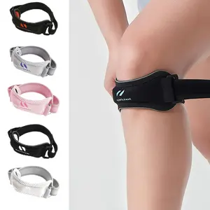 1PCS Knee Patella Stabilizer Knee Strap Brace Support Knee Supporter for Hiking, Soccer, Basketball, Running, Jumpers Knee, Tennis, Tendonitis, Volleyball & Squats