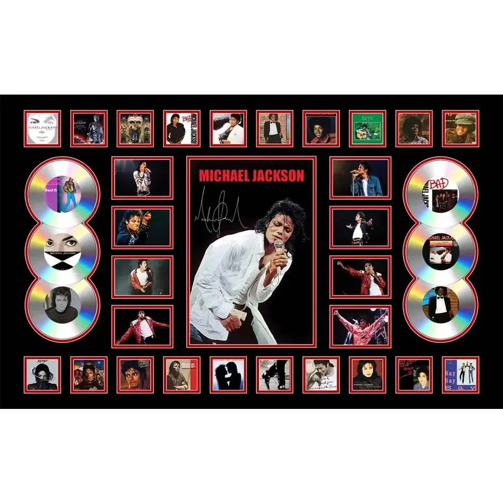 MICHAEL JACKSON SIGNED LIMITED EDITION NO FRAME, Decor Poster