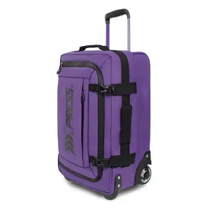 NEW YORK XPRESS  Waterproof & Expandable Softside Luggage 20"/26"/30" Lightweight Durable Travel Bag