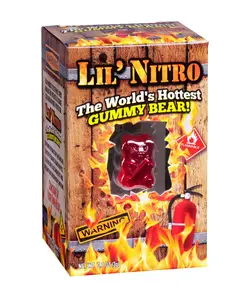 Lil Nitro World's Hottest Gummy Bear - 9 million Scoville Snack Chilli