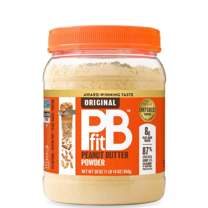 Original Peanut Butter Powder 8G - 1.87 Lbs, Award-Winning Taste, Original Formula, 87% Protein