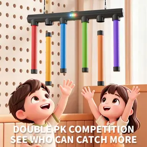 Fun Challenge Falling Stick Game Set, Two Person Challenge Grab Stick Game, used for training reaction capture ability, party games, educational, Learning, parent-child interactive children's sports toys, Playset, best choice for gift