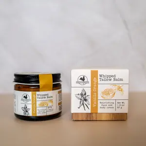 Vanilla Orange Whipped Tallow Balm