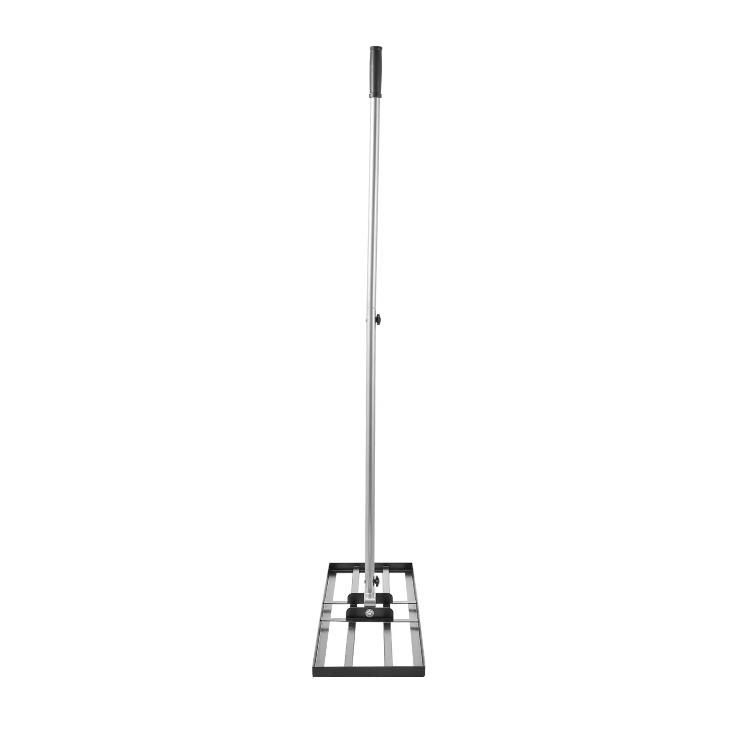 【Summerfinds】VEVOR Lawn Leveling Rake Lawn Leveler with 83.9 in Handle36x10 in Ground PlateRust-Resistant Carbon Steel Soil Leveler3 Heights AdjustableEffort Saving Lawn Leveling Tool for Yard Golf Court
