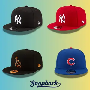 New Era MLB Team Fitted Cap – Yankees Dodgers Flat Brim Baseball Hat Collection, Embroidered Logo Streetwear Fashion Hat for Men Women, Premium Hip Hop Urban Sports Cap, Trending Viral TikTok Gift