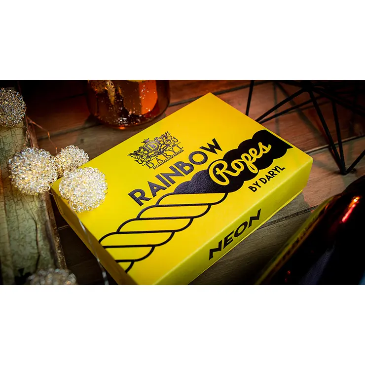 Rainbow Ropes Remix NEON, Gimmicks and Online Instruction by DARYL