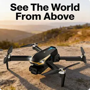 Aerial Drone M8 Pro 2026 - GPS Positioning, 4K UHD EISCamera, 5G WiFi FPV, Brushless Motors, Optical Flow Hover,Intelligent Obstacle Avoidance, Auto Return, 360° Stunt Roll,Two Batteries