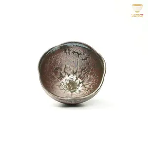 Ding Shenghong Pink Oil-Drop Jian Zhan Tea Cup |Tea Cup | Gift | Collectible