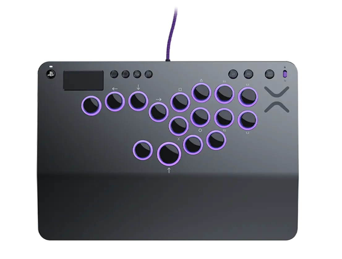 Victrix Pro KO Leverless Fight Stick - RGB Switches, Ergonomic and Durable Aluminum Design, Built for Travel and Esports Gaming