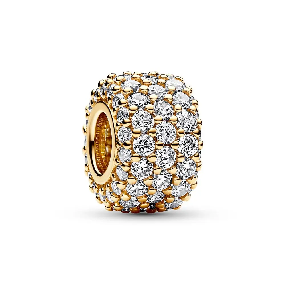 Pandora Sparkling Pave Triple-row Charm 762820C01