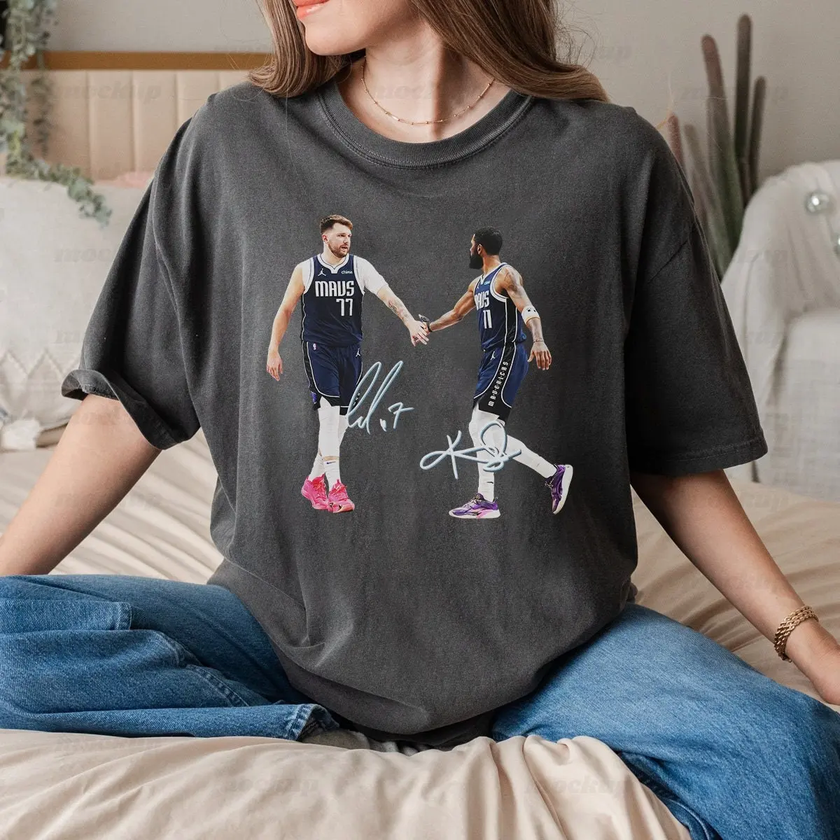 Da.llas Basketball Shirt, Luka Doncic & Kyrie Irving Hoodie and tee 040624VACL-80