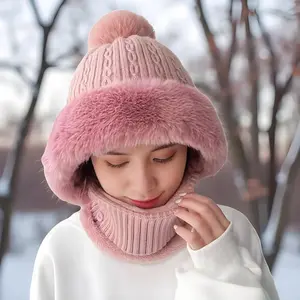 Hat Cap Balaclava Ski Mask for Cold Weather Windproof Thermal Fleece Lined Face Cover for Snowboarding Motorcycle Running Outdoor Sports Men Women