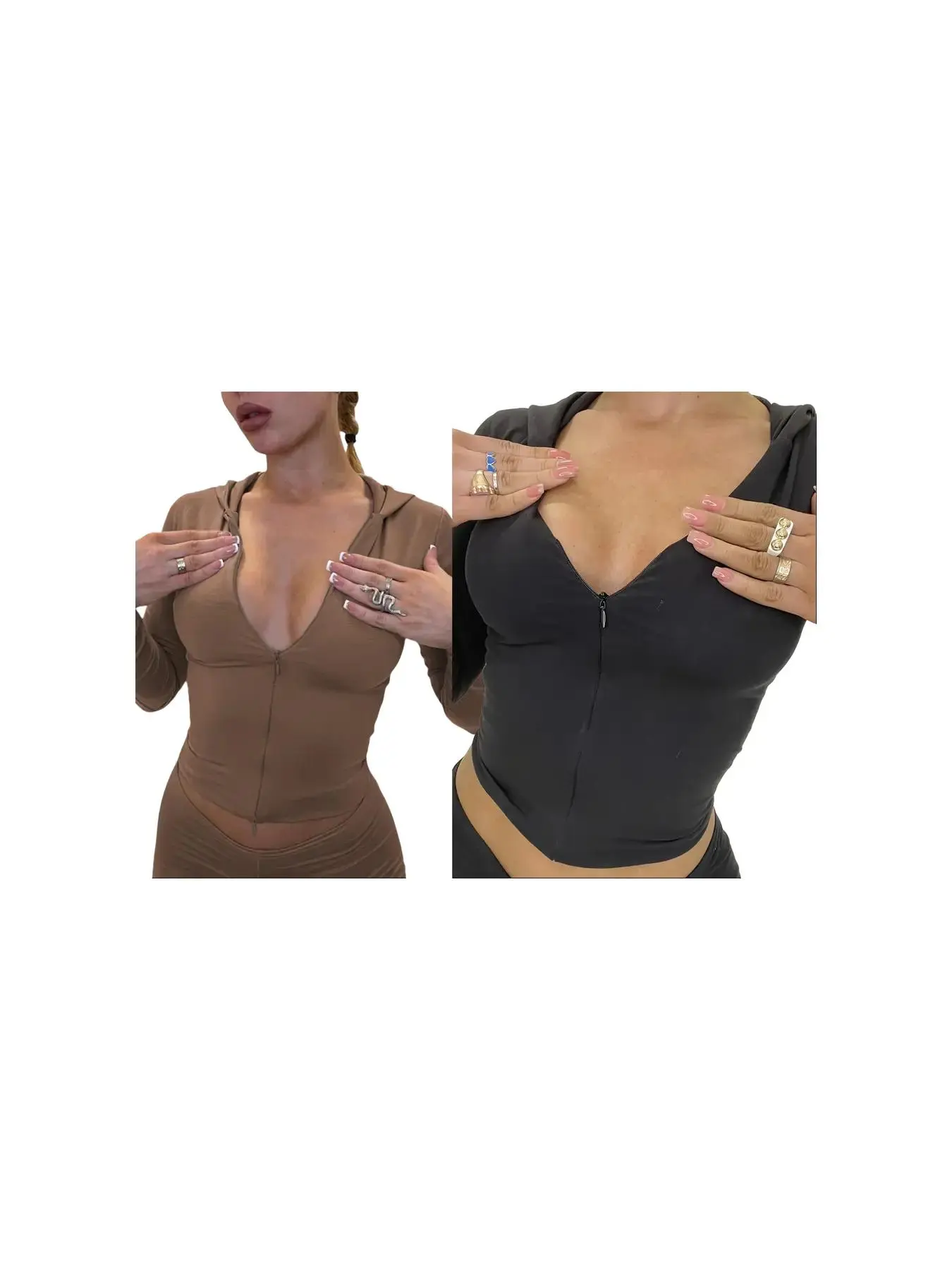 Beige*1 pc+Black*1 pc