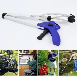 Reacher Grabber 32 Inch Extra Long Folding Reaching Claw Heavy Duty Mobility Aid Arm Extender Gripper Tools