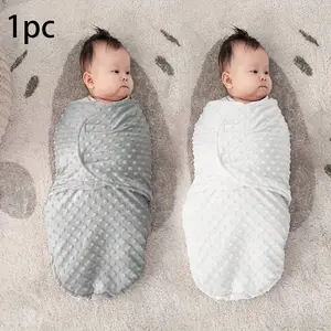 Baby Bean Bag Blanket, Newborn Anti-Colic Wrap, Swaddle, 3D Plush Baby Blanket, Soft Skin Touch, Warm and Comfortable Sleep Sack
