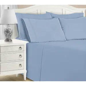 Superior 1500TC Cotton Blend 6-PC Deep Pocket Sheet Set, Full