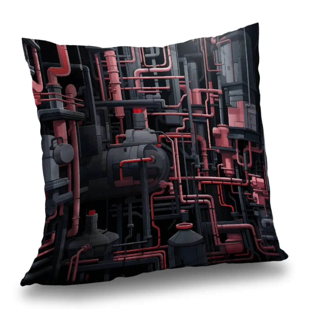 MWW C1PT2020HWE3VE Polyfill Standard Pillow Insert, 20x20 in. Dark Pipes Gray Polyester Twill, for Home Decor, Polyfill Standard Pillows