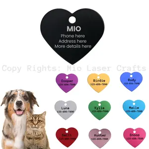 Engraved Pet ID, Pet Tags, Cat Tags, Dog Tags, Metal Tags, Premium Tags