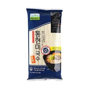CHILKAP Korean 30% Brown Rice Somyeon Noodles 900g - 100% Korean Grown, High Fiber, Low GI, Rich Nutty Flavor, Satisfying Meal