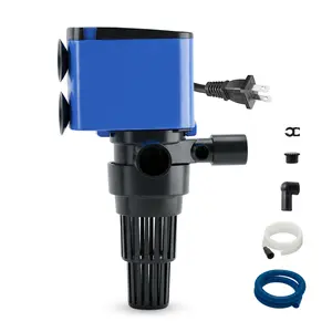Aqua Dream 475 GPH High-Flow Water Pump for Aquariums & Hydroponics - Filtering Power, Oxygenation Aeration Connector, Secure Suction-Cup Base for Freshwater Transfer, Water Pump Aquariums