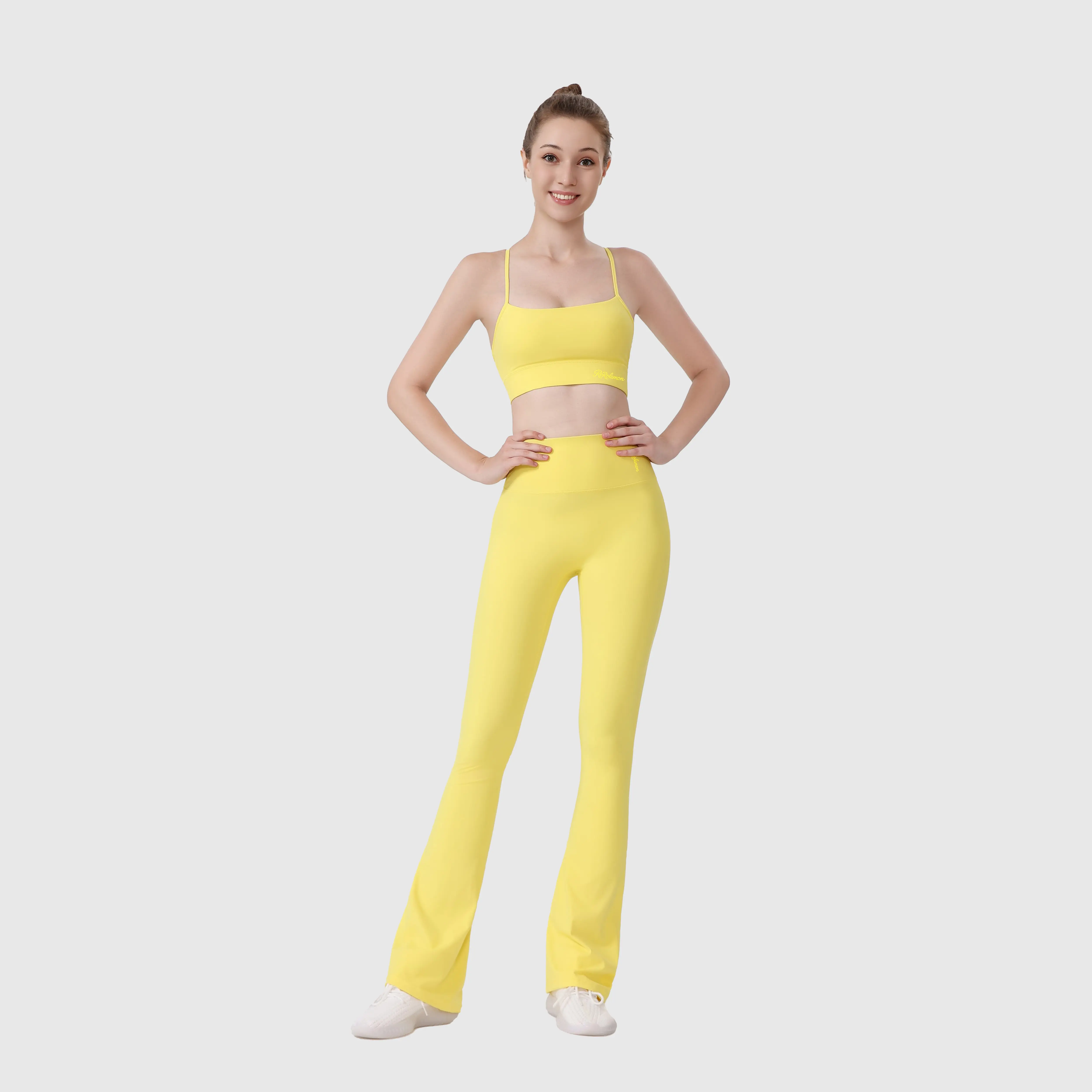 Bright yellow