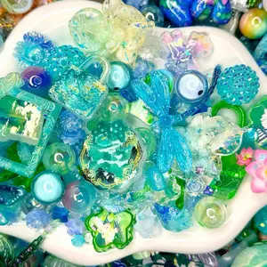 Origami Dream Colorful Beadable Pen Beads Mix for DIY Pens Keychains Phone Chains Sun Catchers Car Hangers and Jewelry and other DIY