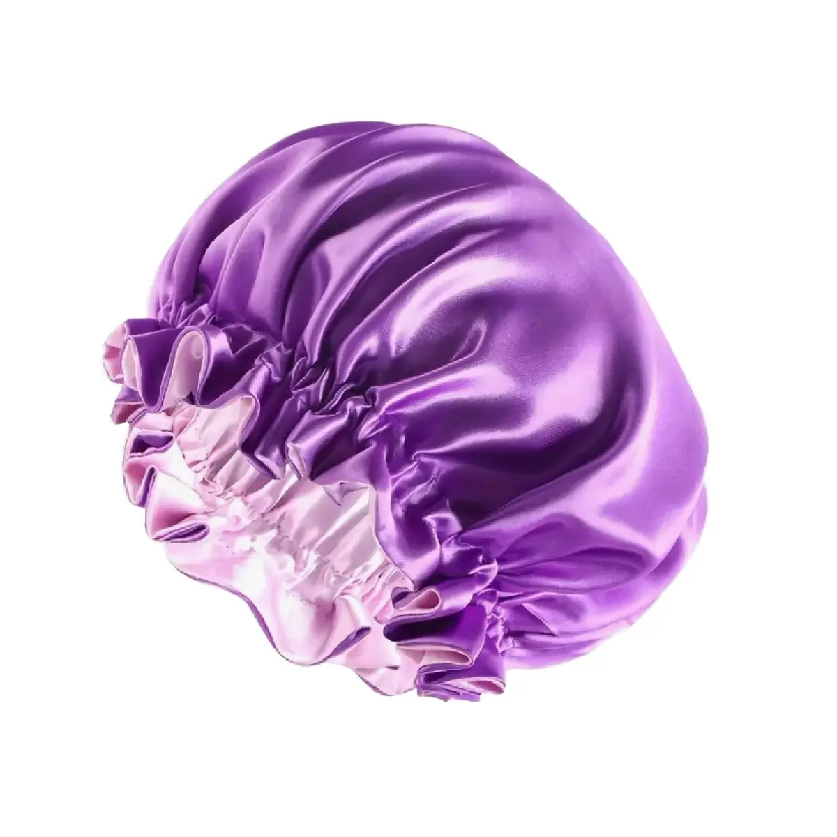Coco Diamond Beauty Reversible Ruffled Satin Bonnet for Women, Men, and Kids - Fashion